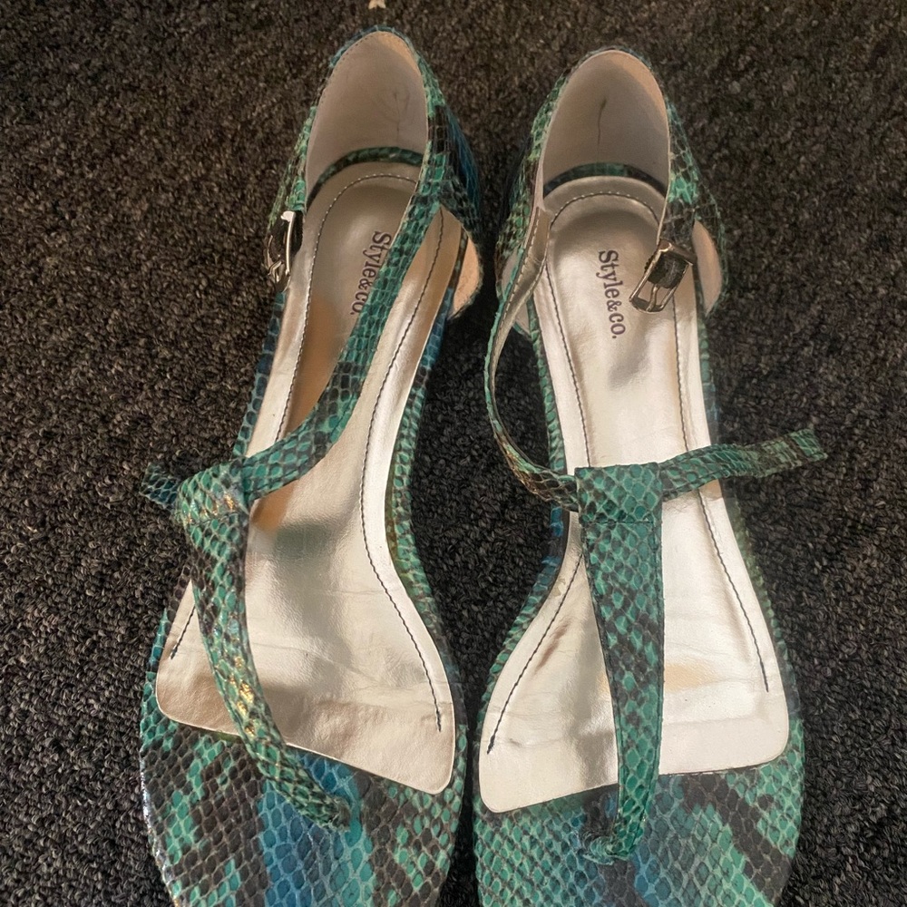 Style & Co sandals. Never worn. Size 7.5